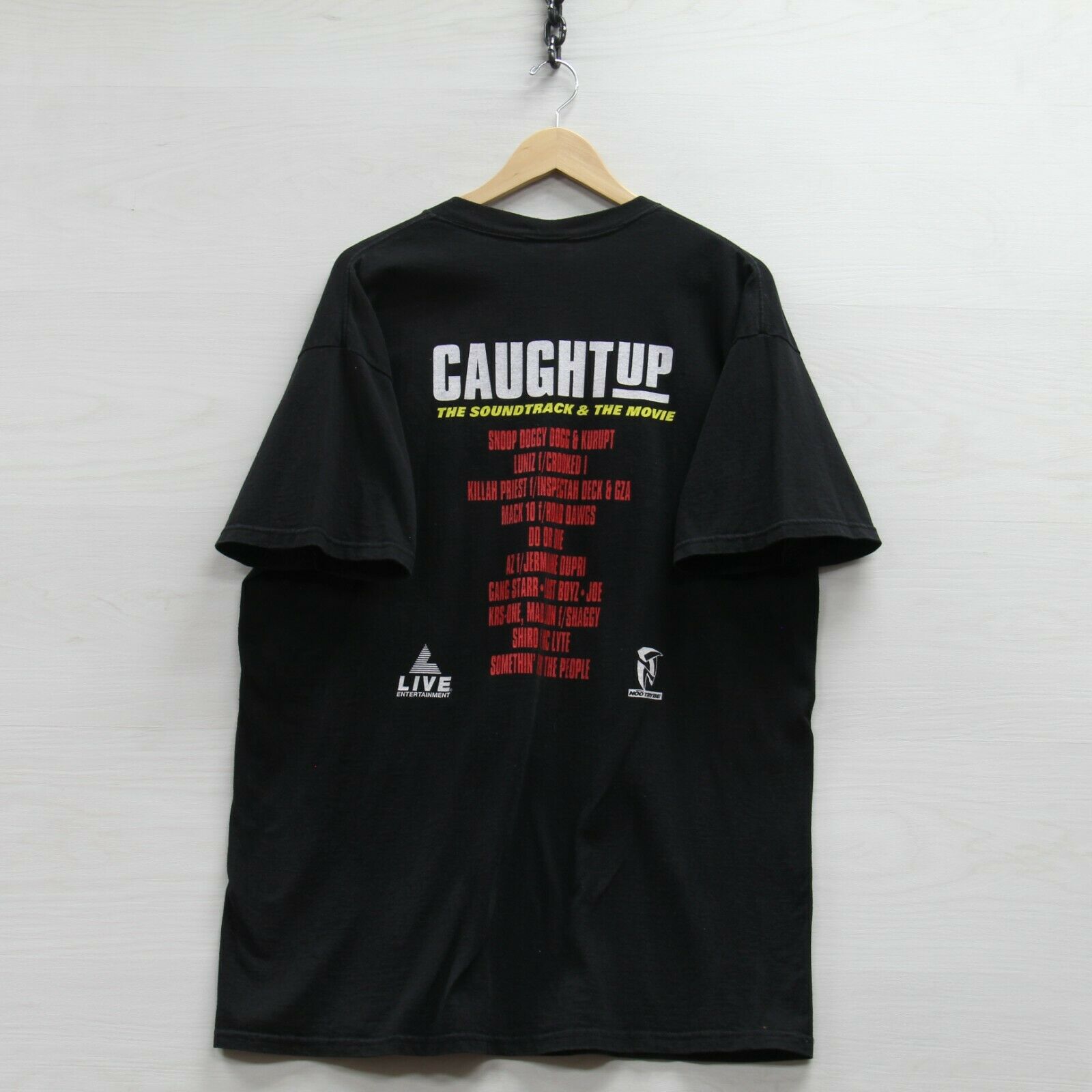 Vintage Caught Up Soundtrack T-Shirt Size XL 90s Snoop Dogg Movie