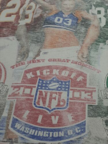 Vintage NFL Kick Off T-Shirt Size XL Britney Spears Aerosmith Mary J Blige 2003