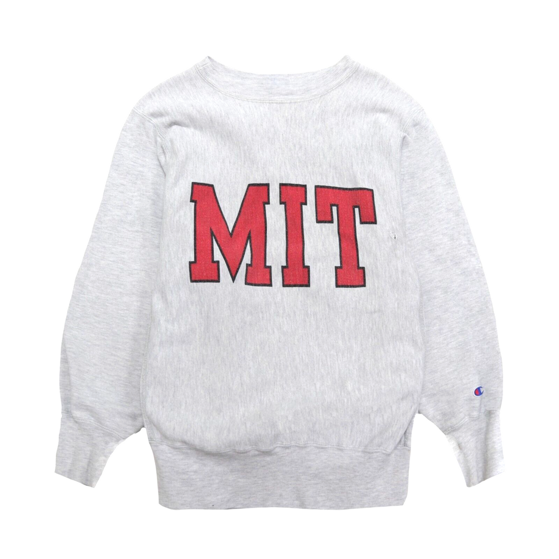 Vintage MIT Champion Reverse Weave Sweatshirt Crewneck Size Medium 90s NCAA