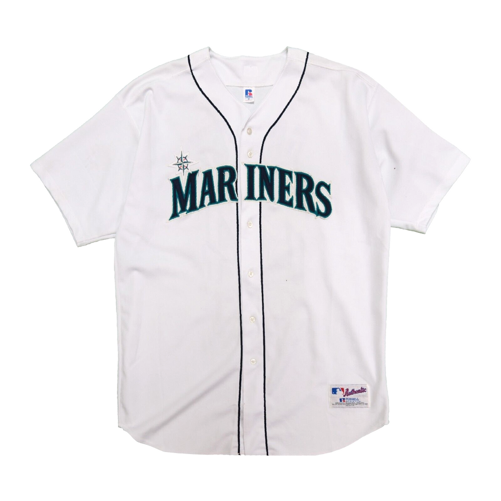 Vintage Seattle Mariners Russell Athletic Authentic Collection Basebal –  Stuck In The 90s Sports