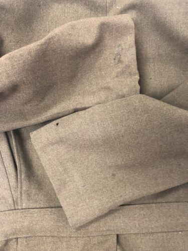 WW2 WWII WAC Wool Field Deck Coat Jacket Size 42 Stub Military