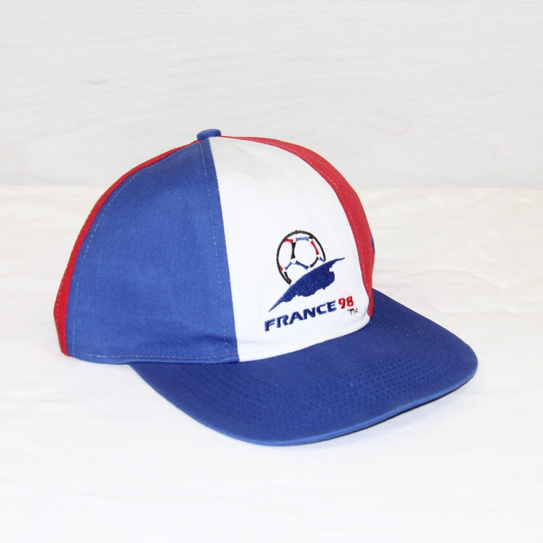 Vintage France World Cup Snapback Hat Cap OSFA 1998 90s FIFA Embroidered Soccer
