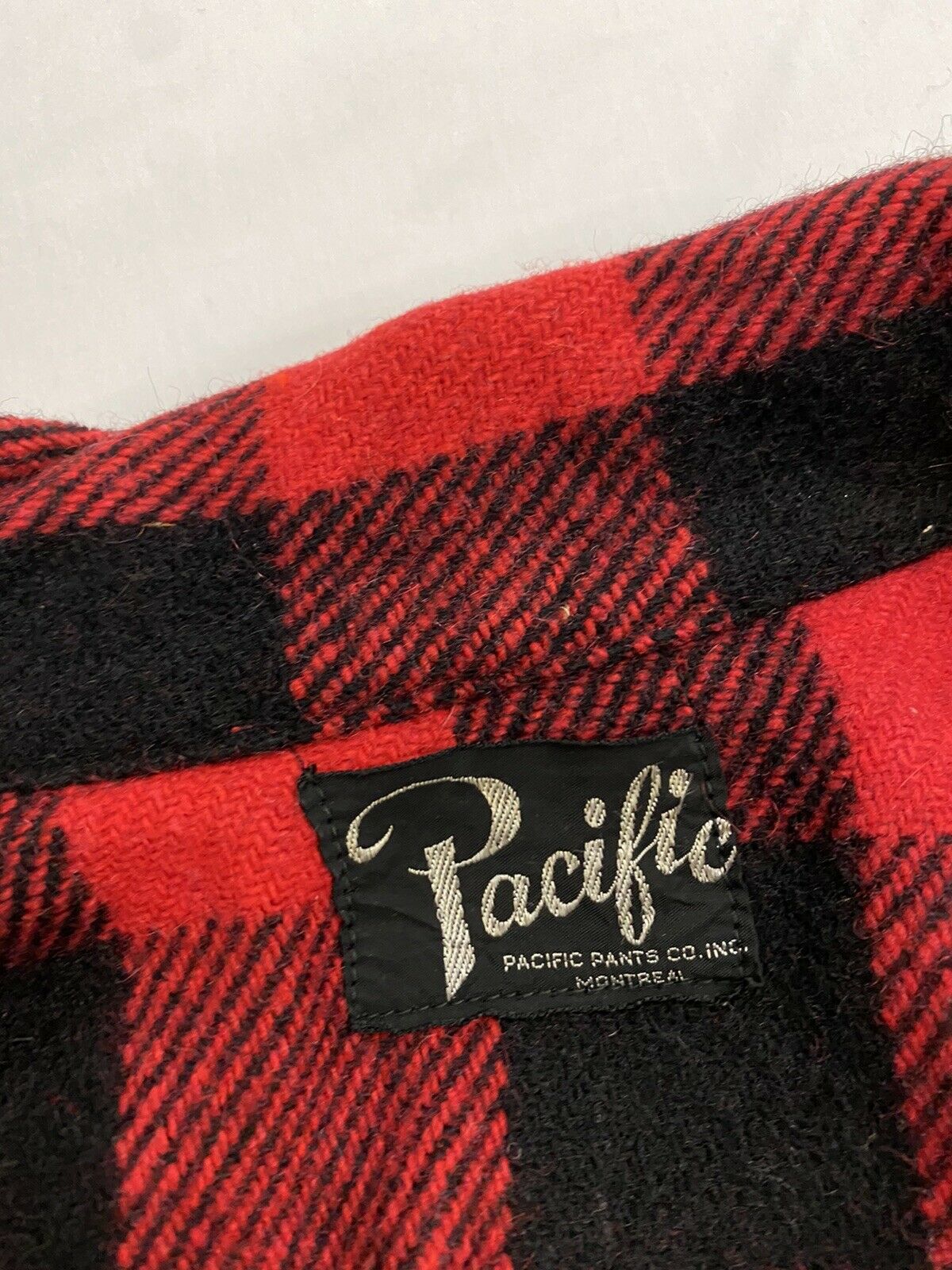 Buffalo plaid wool clearance coat