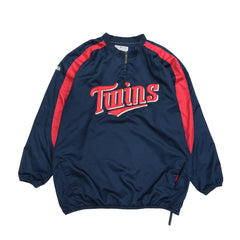 Vintage Minnesota Twins Dug Out Pullover Windbreaker Jacket Size 4XL T –  Throwback Vault