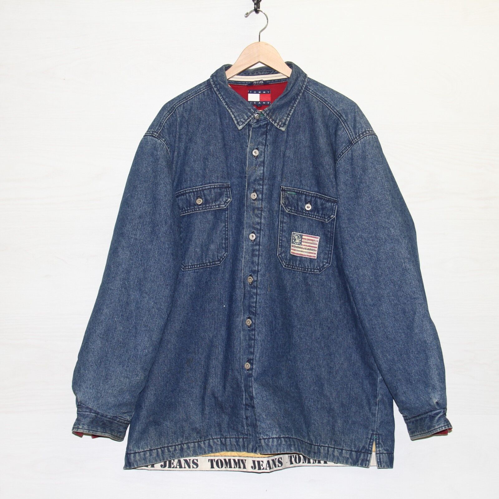 大特価放出！ Tommy Jeans Jacket denim 90s Gジャン/デニムジャケット