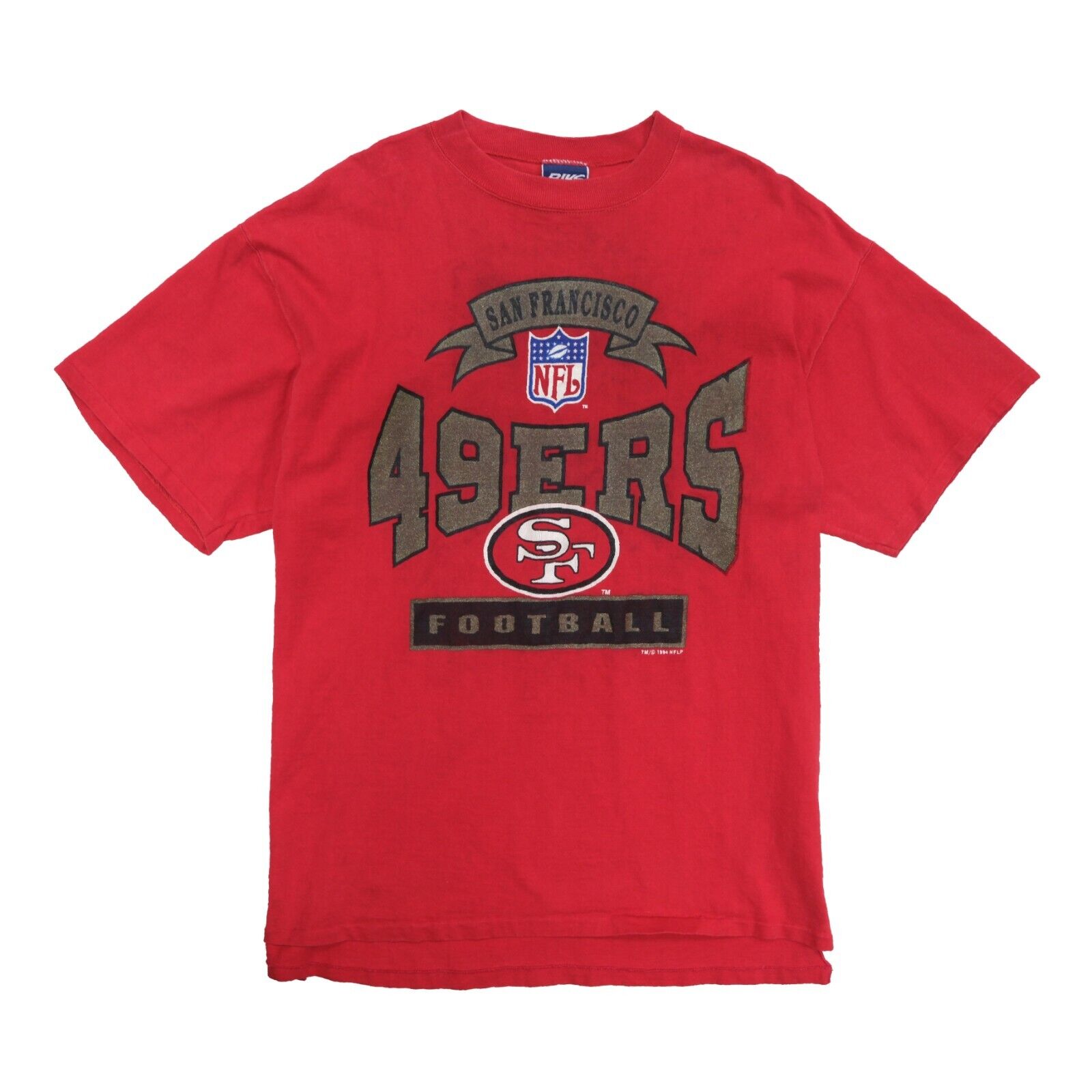 Vintage San Francisco 49ers T-Shirt Size XL Red 1994 90s NFL