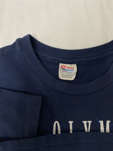 Vintage XXVI Olympia Atlanta Olympics T-Shirt Size 2XL 90s Blue