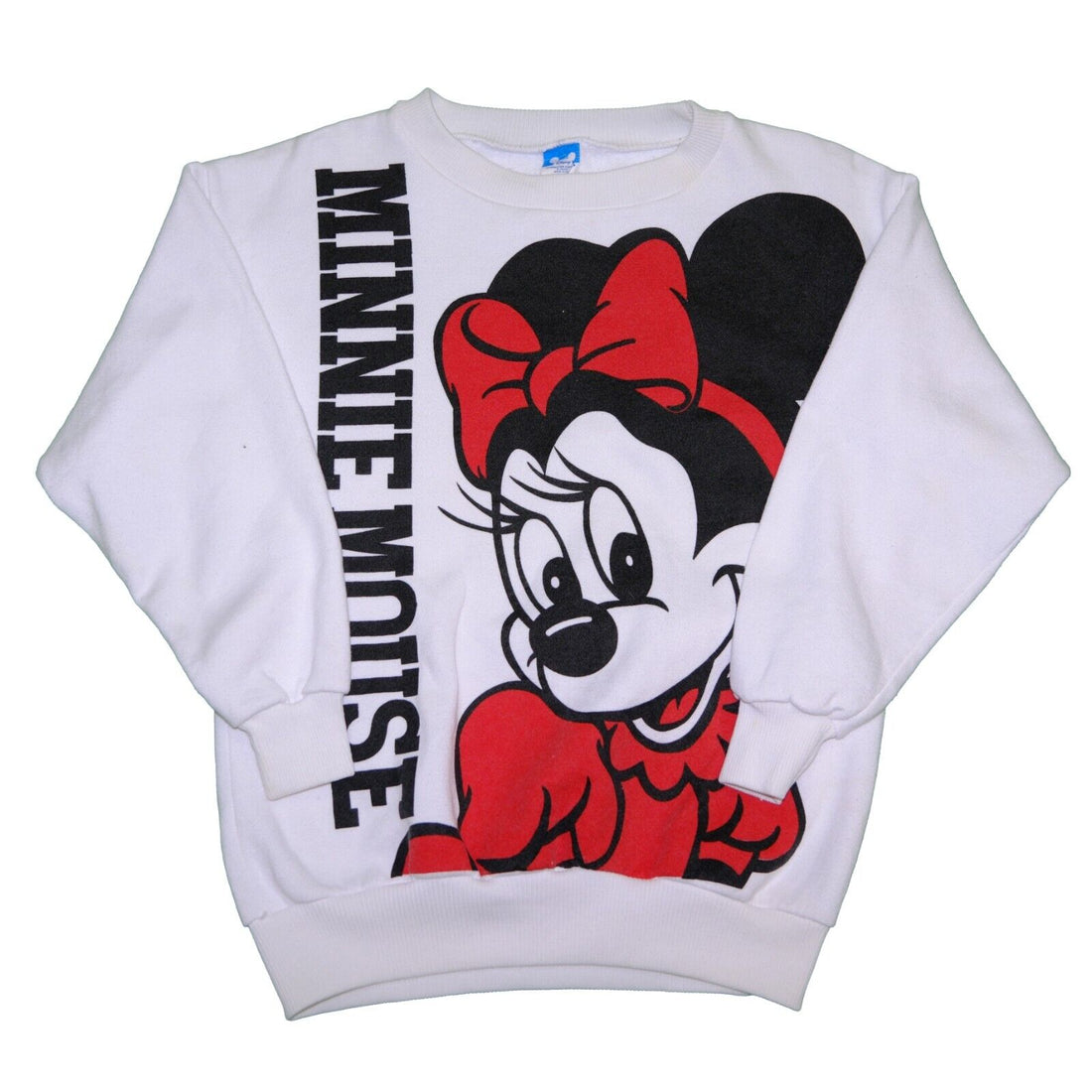 Vintage Minnie Mouse Disney Sweatshirt Crewneck Size Small Double Sided
