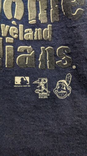 Vintage Cleveland Indians Jim Thome T-Shirt Size XL 1999 90s MLB