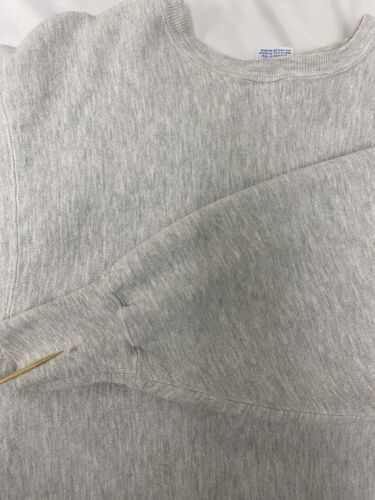 Vintage Champion Reverse Weave Sweatshirt Crewneck Size 3XL Gray 90s Spell Out