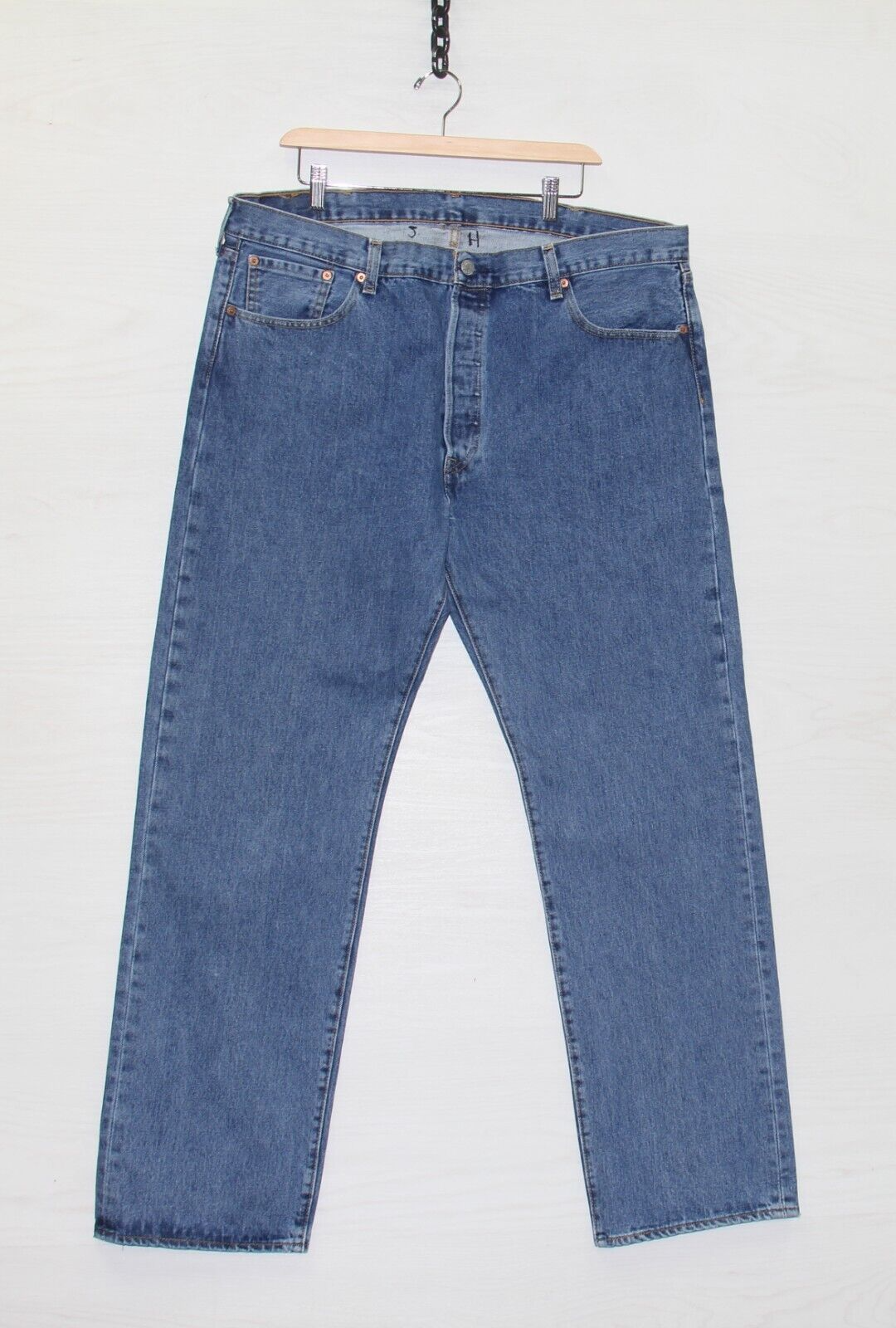 Vintage Levi Strauss & Co 501 Denim Jeans Size 40 X 32 Blue