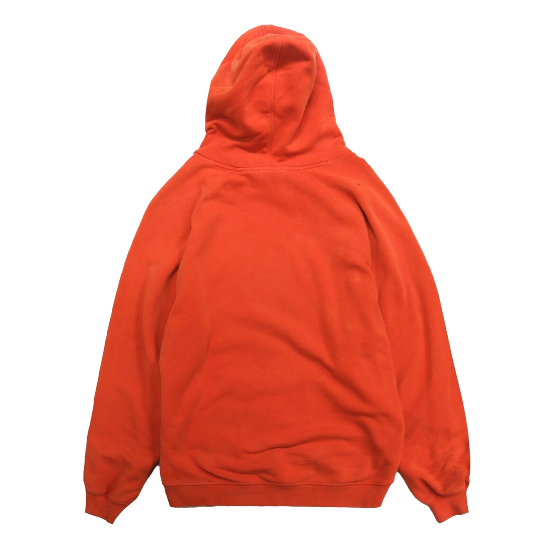Vintage Nike Sweatshirt Hoodie Size Medium Orange Embroidered Swoosh