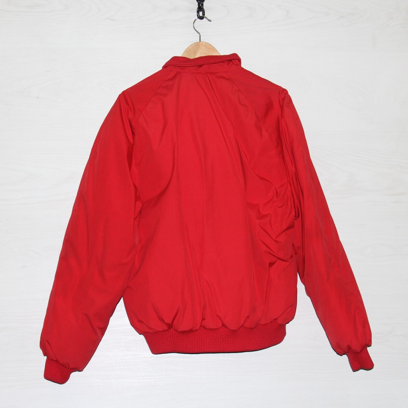 Vintage Eddie Bauer Down Insulated Jacket Size XL Red Insulated Made Canada  90s