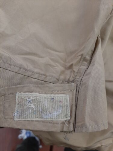 Vintage Woolrich Field Coat Jacket Size XL Beige Wool Lined