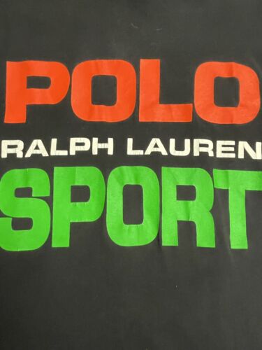 Vintage Polo Sport Ralph Lauren T-Shirt Size Small 90s Made Canada