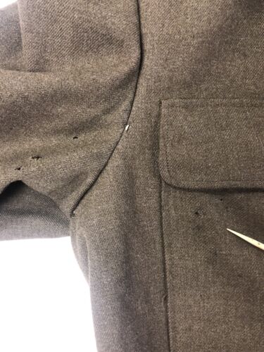 WW2 WWII WAC Wool Field Deck Coat Jacket Size 42 Stub Military