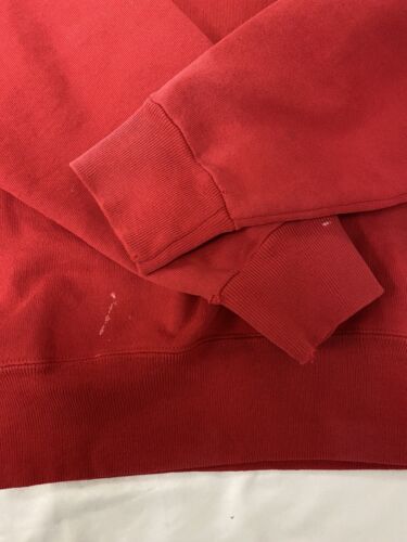 Vintage Champion Sweatshirt Crewneck Size XL Embroidered Red 90s