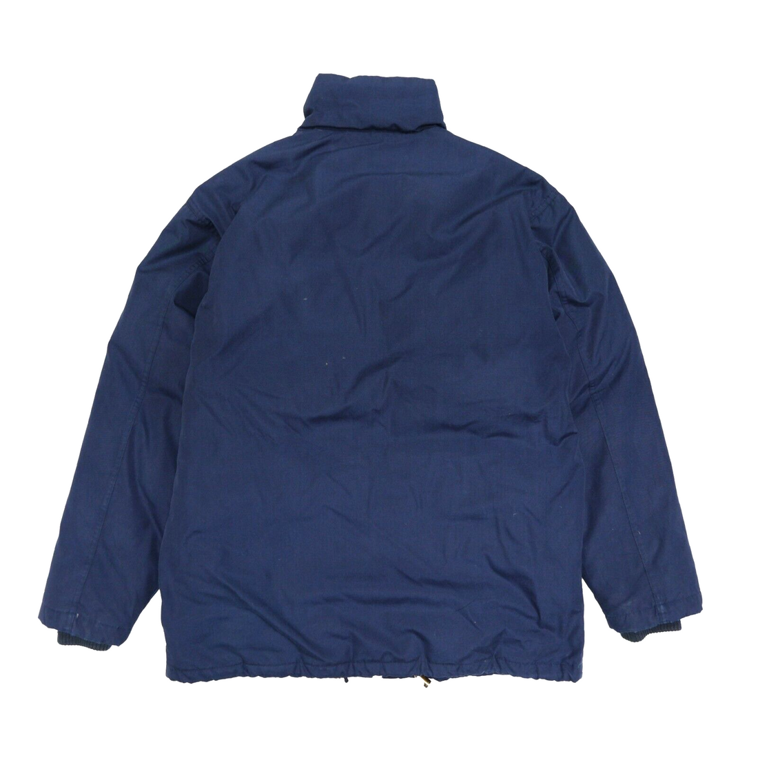 Vintage Eddie Bauer Puffer Jacket Size Medium Blue Goose Down Insulated