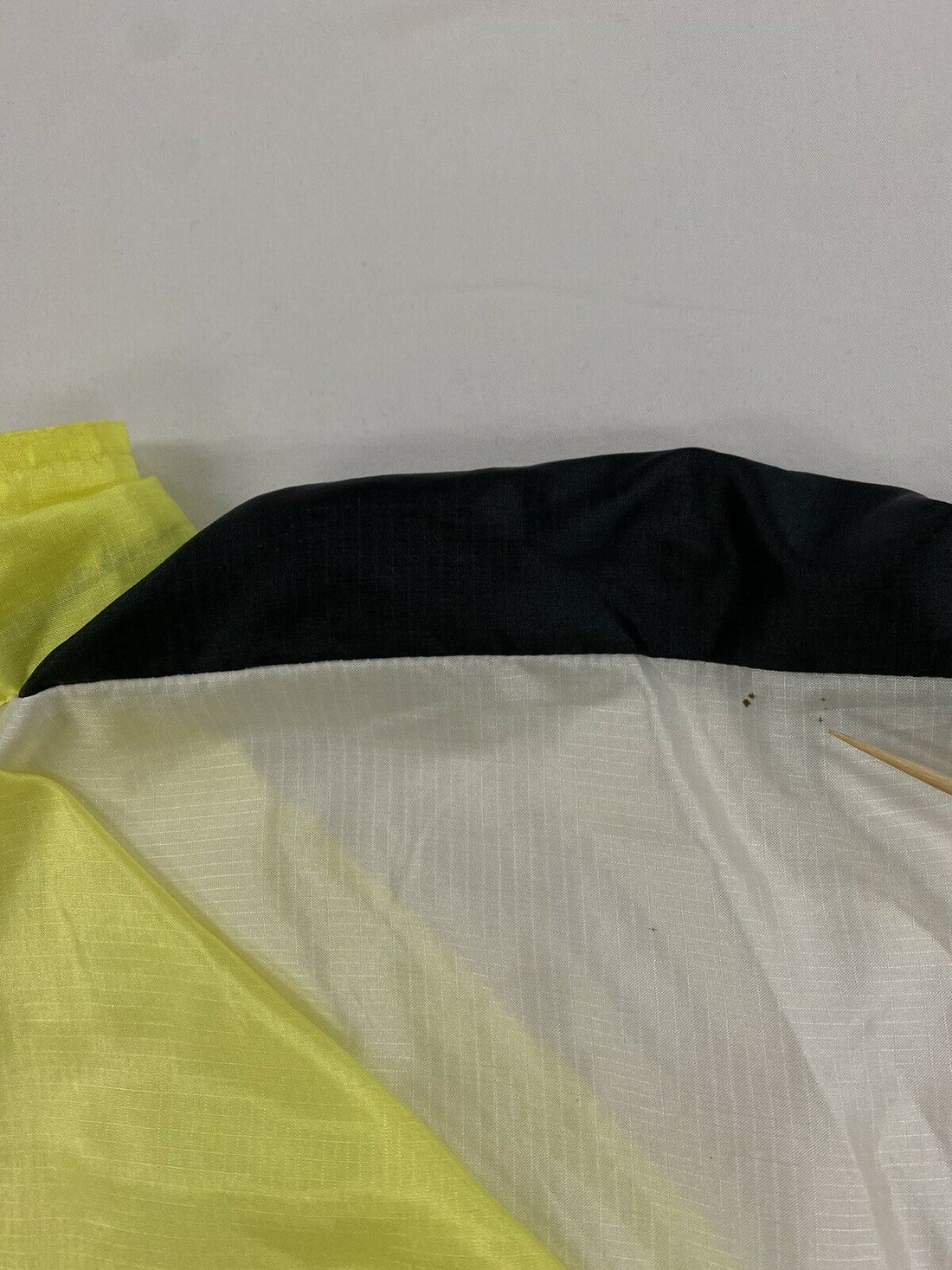 Vintage Nike Windbreaker Jacket Size XL Neon Yellow 80s 90s 1/4 Zip Pullover