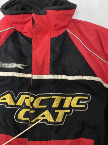 Vintage Arctic Cat X-Country A-Tex Ski Jacket Size Large Red 90s