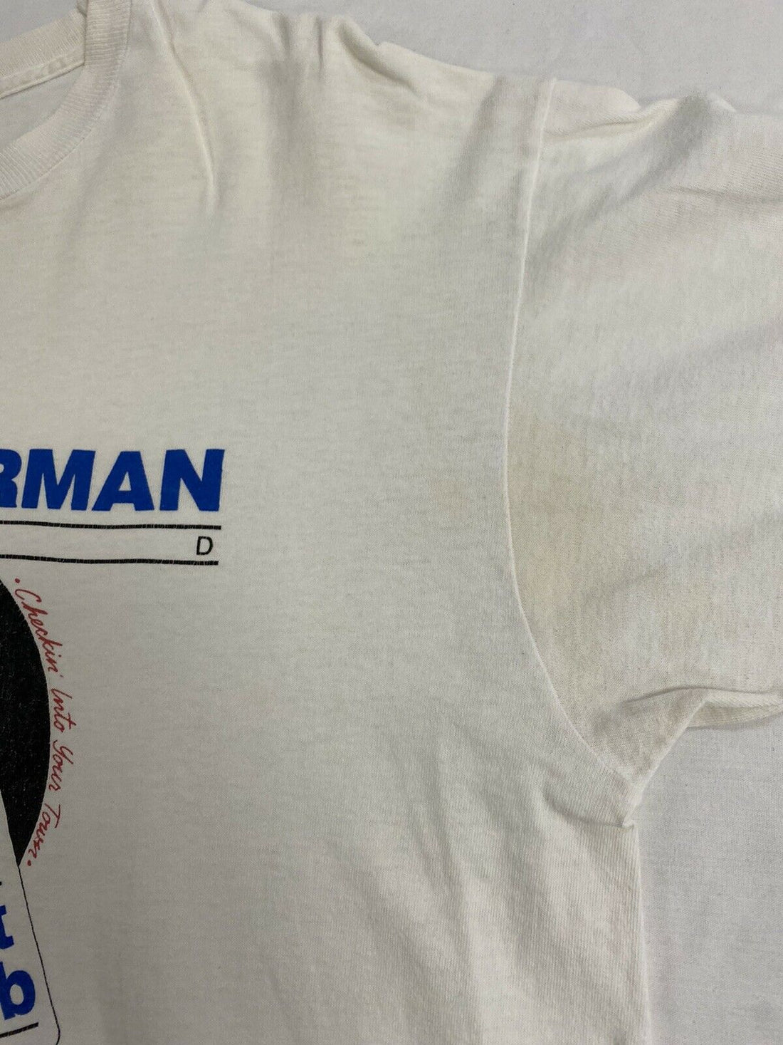 Vintage James Harmand Band Do Not Disturb T-Shirt Sz XL 90s Single Stitch Blues