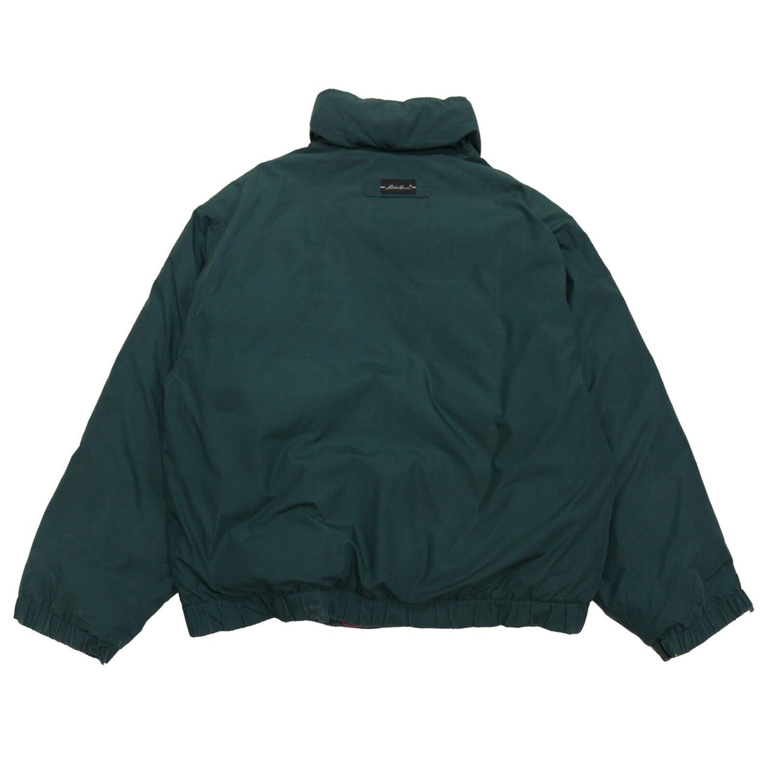 Vintage Eddie Bauer Puffer Jacket Size 2XL Green Down Insulated 90s