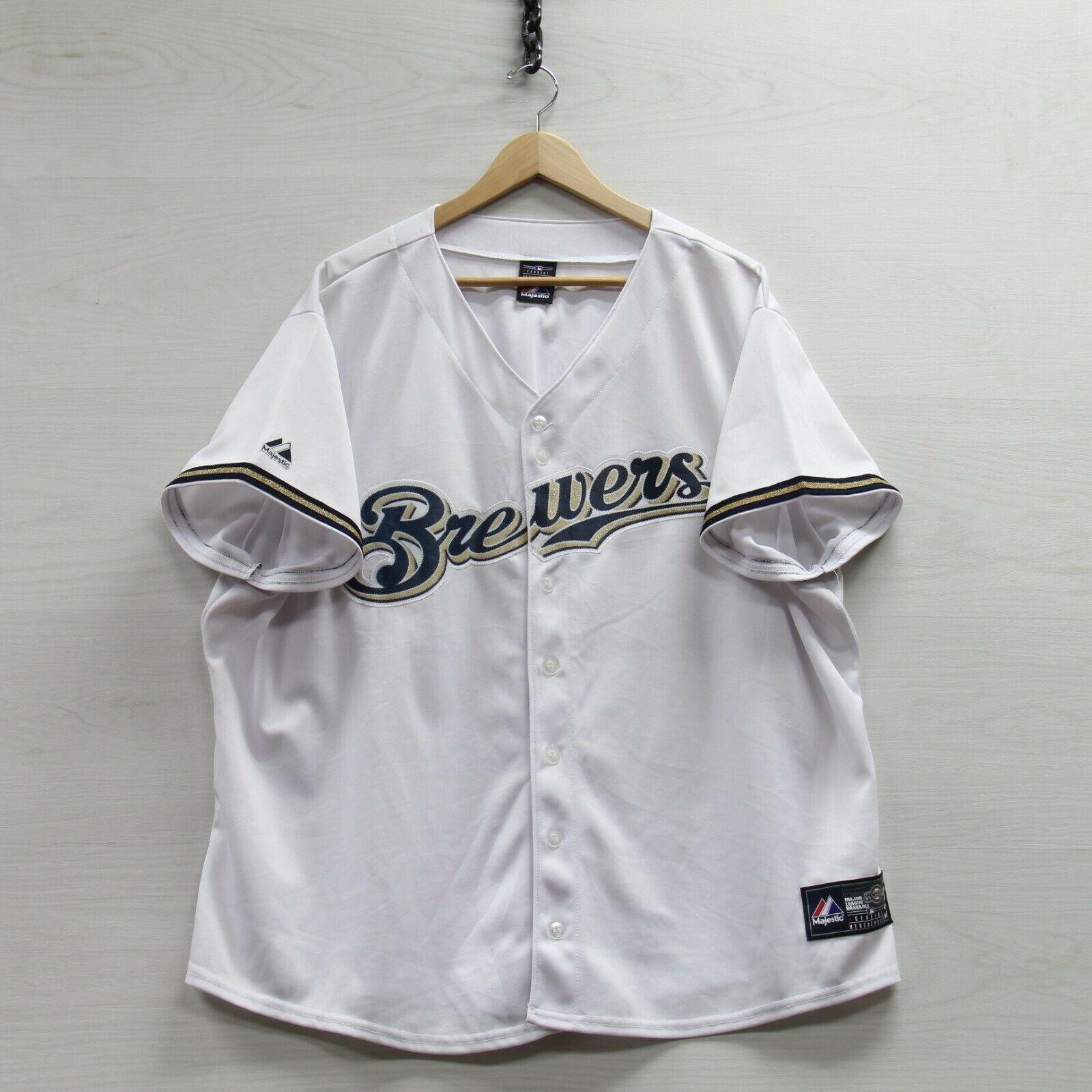 Majestic 2025 brewers jersey