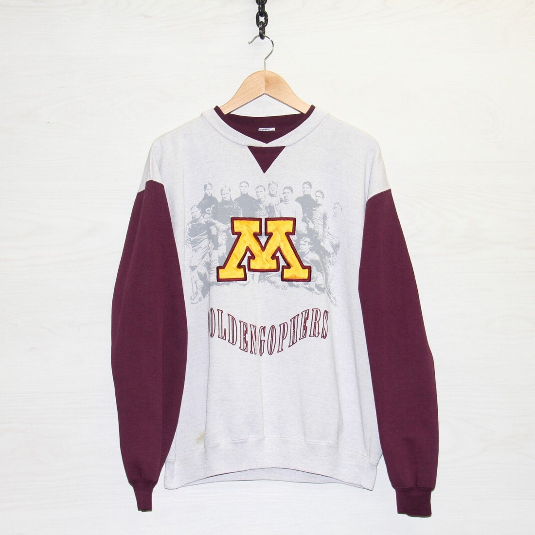 Vintage Minnesota Golden Gophers Sweatshirt Crewneck Size XL NCAA
