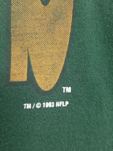 Vintage Green Bay Packers T-Shirt Size XL 1993 90s NFL