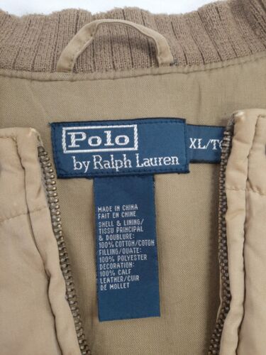 Vintage Polo Ralph Lauren USA Winter Event Puffer Vest Size Large