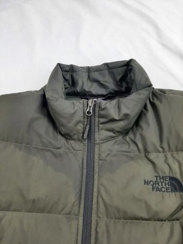 The North Face Puffer Jacket Size Large Green 550 Down Insulated