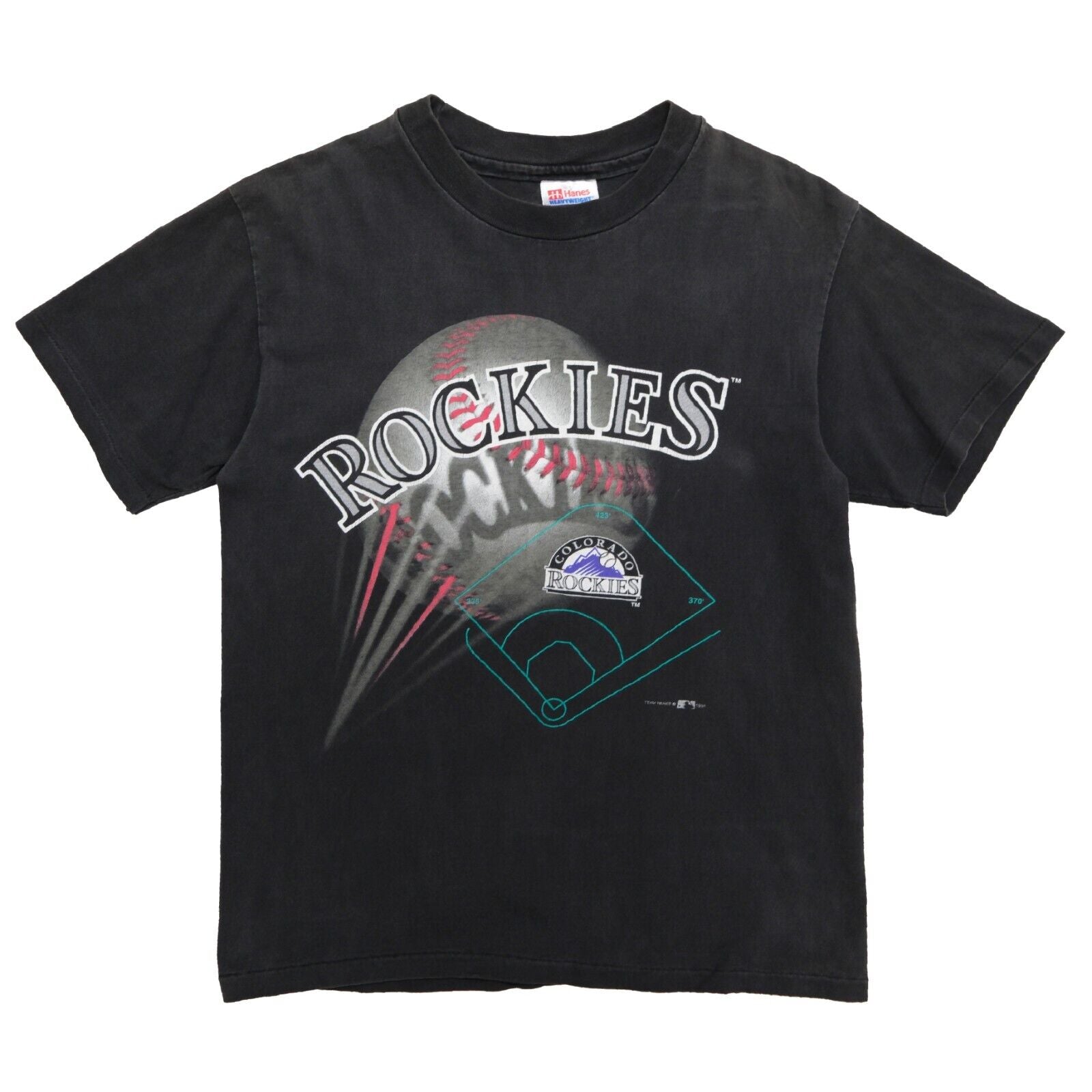 Vintage colorado rockies hot sale shirt