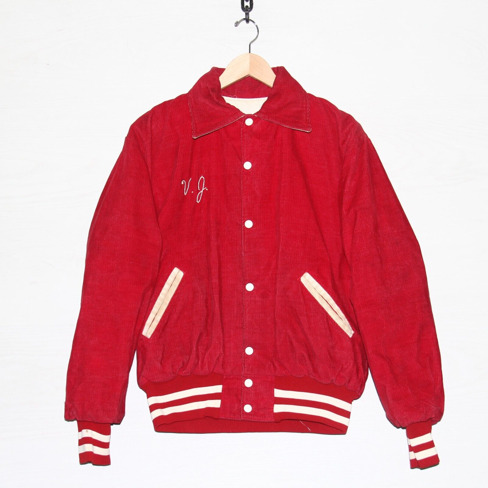 Corduroy hotsell letterman jacket