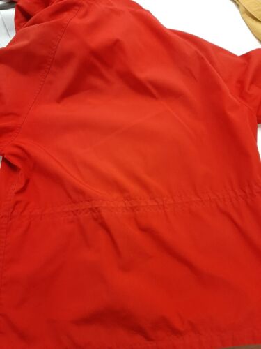 Vintage Eddie Bauer Field Coat Jacket Size Large Windbreaker Red