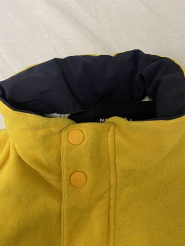 Vintage Nautica Competition Sailing Insulated Jacket Size Large Reversible