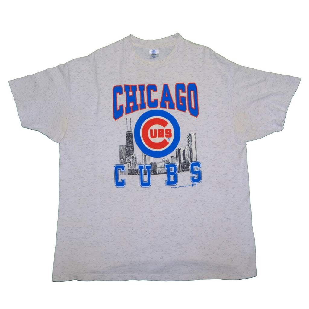 Vintage Chicago Cubs Lee Sport T-Shirt Size 2XL Blue MLB 1995 90s