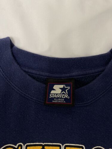 Vintage Michigan Wolverines Starter Sweatshirt Crewneck Size XL 90s NCAA