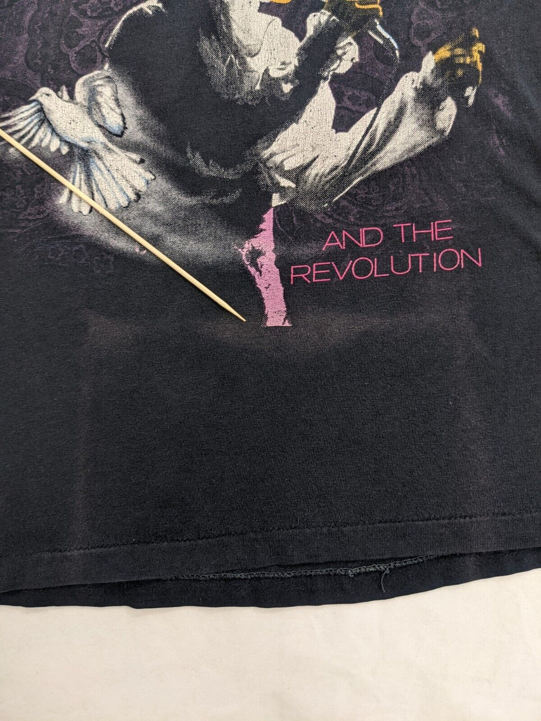 Vintage Prince and The Revolution T-Shirt Size Medium 80s Single Stitch Made USA