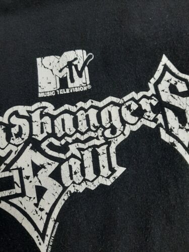 Headbangers Ball MTV T-Shirt Size Large Black 2007 Music Band Tee