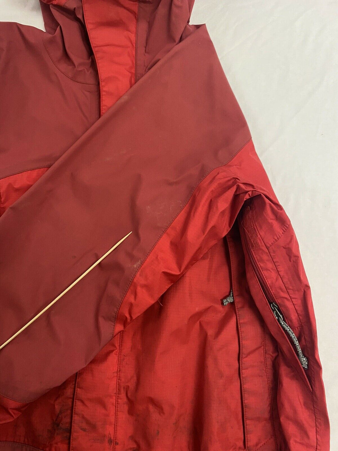 Vintage Patagonia Windbreaker Light Ski Jacket Size Medium Red