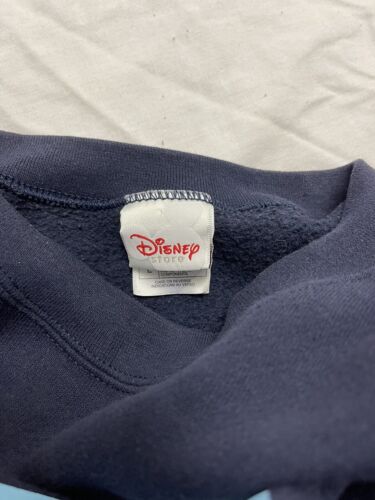 Vintage Peter Pan Tinker Bell Disney Sweatshirt Crewneck Size Large Blue