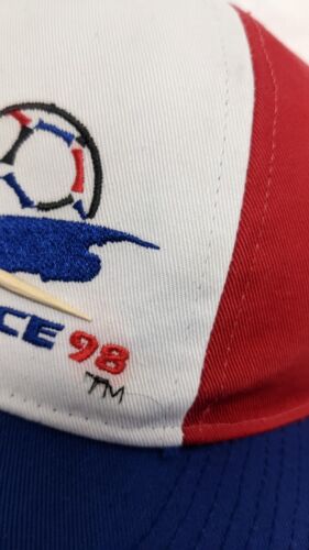 Vintage France World Cup Snapback Hat Cap OSFA 1998 90s FIFA Embroidered  Soccer