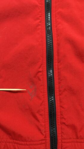 Vtg Polo Sport Ralph Lauren Jacket Mens XL Red Full good Zip Polyester Fleece Lined