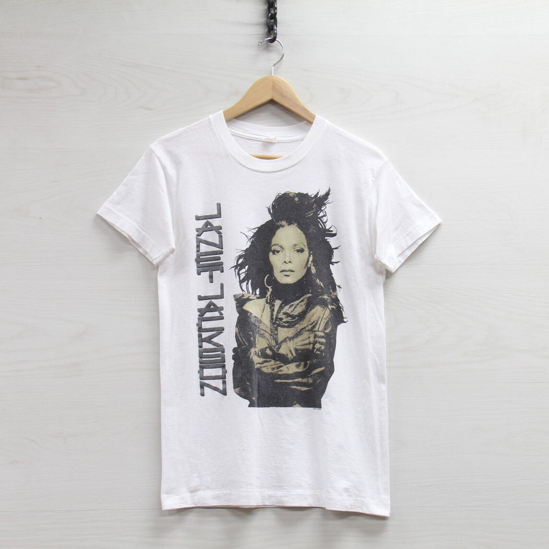 Vintage Janet Jackson T-Shirt Size Small 1990 90s