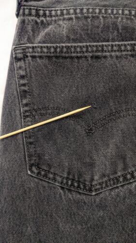 Vintage Levi Strauss & Co 505-3405 Denim Jeans 36 X 34 Black