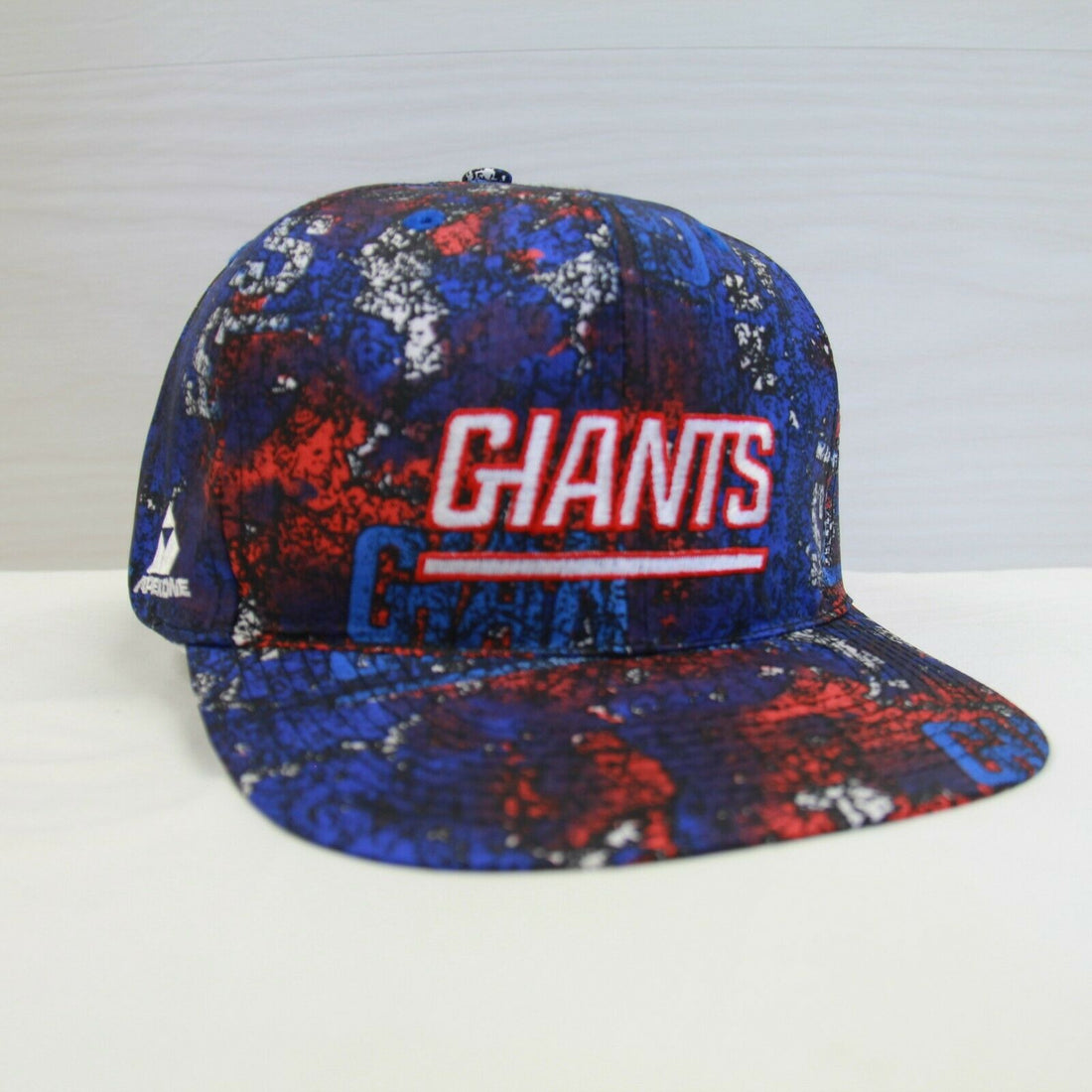 DS Vintage New York NY Giants Apex One All Over Print Snapback Hat Size OSFA NFL
