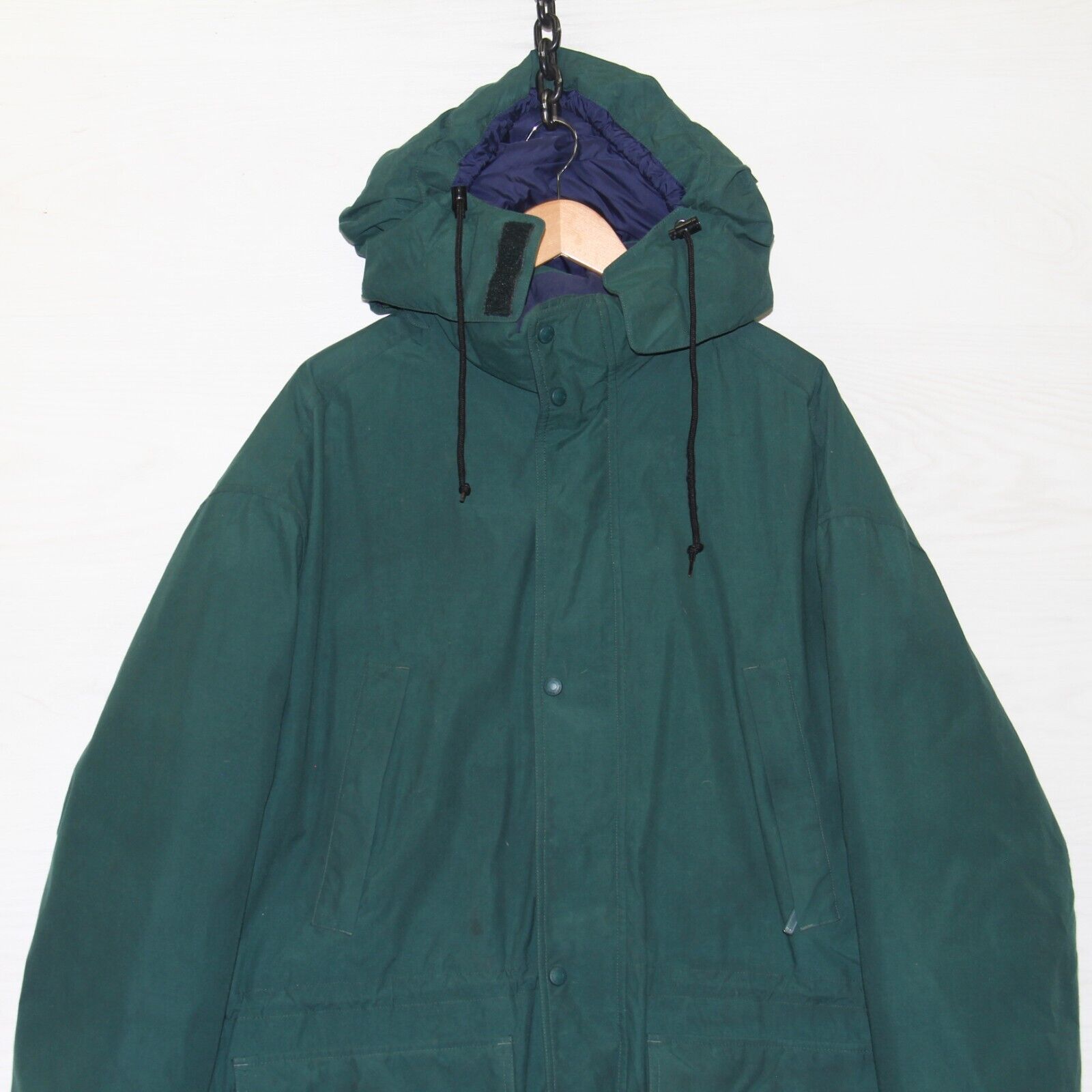 Vintage Eddie Bauer Gore-Tex Ridge Line Puffer Jacket XL Green Down  Insulated