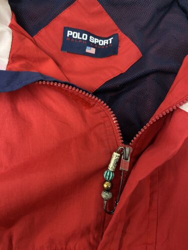 Vintage Polo Sport Ralph Lauren Windbreaker Light Jacket Size