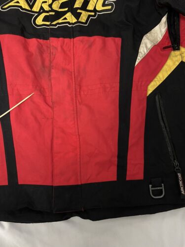 Vintage Arctic Cat X-Country A-Tex Ski Jacket Size Large Red 90s