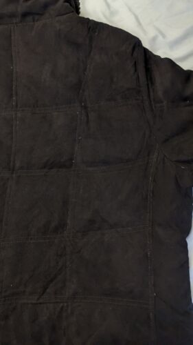 Vintage LL Bean Long Parka Jacket Size XL Brown Goose Down